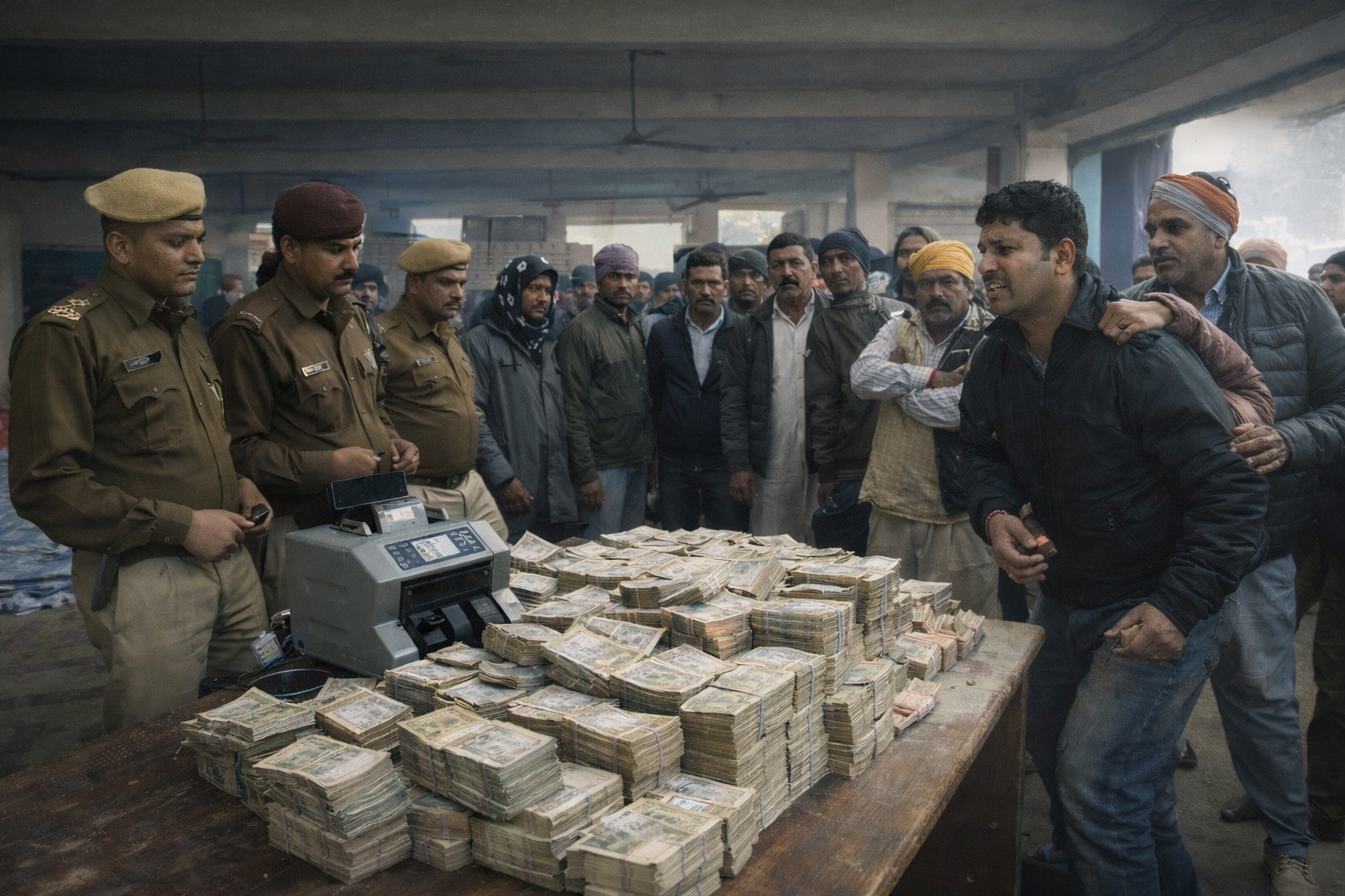 नागौर मंडी में दलाल राज! कमीशन के बदले नियम तोड़े, पुलिस ने पकड़ा 25 लाख कैश